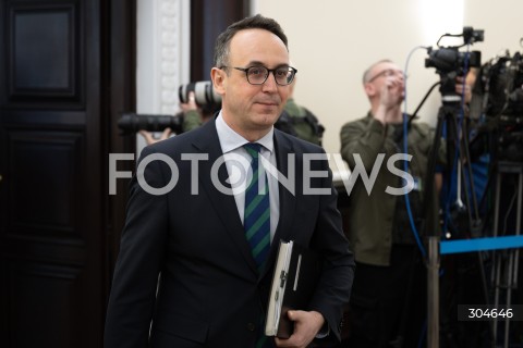  27.01.2026 WARSZAWA<br />POSIEDZENIE RADY MINISTROW<br />N/Z DARIUSZ KLIMCZAK<br />FOT. MARCIN BANASZKIEWICZ / FOTONEWS  