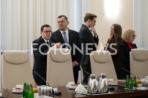  27.01.2026 WARSZAWA<br />POSIEDZENIE RADY MINISTROW<br />N/Z MILOSZ MOTYKA STEFAN KRAJEWSKI<br />FOT. MARCIN BANASZKIEWICZ / FOTONEWS  