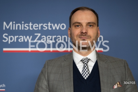  30.01.2026 WARSZAWA<br />KONFERENCJA PRASOWA RADOSLAWA SIKORSKIEGO Z MINISTREM SPRAW ZAGRANICZNYCH LUKSEMBURGA XAVIEREM BETTELEM<br /><br />PRESS CONFERENCE OF RADOSLAW SIKORSKI WITH THE MINISTER OF FOREIGN AFFAIRS OF LUXEMBOURG XAVIER BETTEL<br />N/Z MACIEJ WEWIOR<br />FOT. MARCIN BANASZKIEWICZ / FOTONEWS  