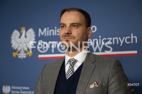  30.01.2026 WARSZAWA<br />KONFERENCJA PRASOWA RADOSLAWA SIKORSKIEGO Z MINISTREM SPRAW ZAGRANICZNYCH LUKSEMBURGA XAVIEREM BETTELEM<br /><br />PRESS CONFERENCE OF RADOSLAW SIKORSKI WITH THE MINISTER OF FOREIGN AFFAIRS OF LUXEMBOURG XAVIER BETTEL<br />N/Z MACIEJ WEWIOR<br />FOT. MARCIN BANASZKIEWICZ / FOTONEWS  