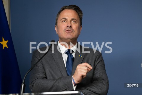  30.01.2026 WARSZAWA<br />KONFERENCJA PRASOWA RADOSLAWA SIKORSKIEGO Z MINISTREM SPRAW ZAGRANICZNYCH LUKSEMBURGA XAVIEREM BETTELEM<br /><br />PRESS CONFERENCE OF RADOSLAW SIKORSKI WITH THE MINISTER OF FOREIGN AFFAIRS OF LUXEMBOURG XAVIER BETTEL<br />N/Z XAVIER BETTEL<br />FOT. MARCIN BANASZKIEWICZ / FOTONEWS  