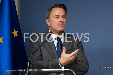  30.01.2026 WARSZAWA<br />KONFERENCJA PRASOWA RADOSLAWA SIKORSKIEGO Z MINISTREM SPRAW ZAGRANICZNYCH LUKSEMBURGA XAVIEREM BETTELEM<br /><br />PRESS CONFERENCE OF RADOSLAW SIKORSKI WITH THE MINISTER OF FOREIGN AFFAIRS OF LUXEMBOURG XAVIER BETTEL<br />N/Z XAVIER BETTEL<br />FOT. MARCIN BANASZKIEWICZ / FOTONEWS  