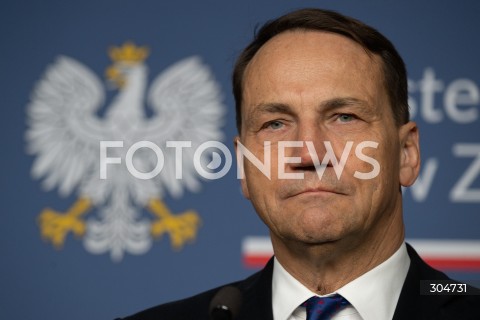  30.01.2026 WARSZAWA<br />KONFERENCJA PRASOWA RADOSLAWA SIKORSKIEGO Z MINISTREM SPRAW ZAGRANICZNYCH LUKSEMBURGA XAVIEREM BETTELEM<br /><br />PRESS CONFERENCE OF RADOSLAW SIKORSKI WITH THE MINISTER OF FOREIGN AFFAIRS OF LUXEMBOURG XAVIER BETTEL<br />N/Z RADOSLAW SIKORSKI<br />FOT. MARCIN BANASZKIEWICZ / FOTONEWS  