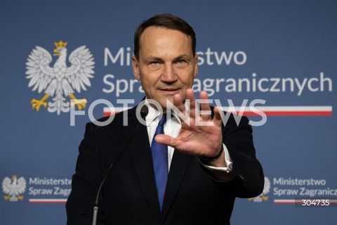 Konferencja prasowa ministrów spraw zagranicznych Polski i Luksemburga w Warszawie