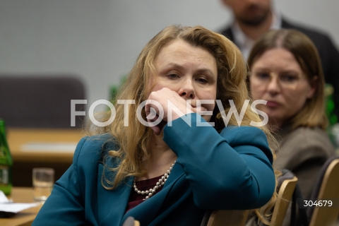  30.01.2026 WARSZAWA<br />KOMISJA NADZWYCZAJNA DO SPRAW OCHRONY ZWIERZAT<br />N/Z KATARZYNA PIEKARSKA<br />FOT. MARCIN BANASZKIEWICZ / FOTONEWS  