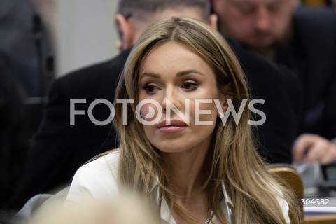  30.01.2026 WARSZAWA<br />KOMISJA NADZWYCZAJNA DO SPRAW OCHRONY ZWIERZAT<br />N/Z DODA DOROTA RABCZEWSKA<br />FOT. MARCIN BANASZKIEWICZ / FOTONEWS  