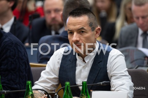  30.01.2026 WARSZAWA<br />KOMISJA NADZWYCZAJNA DO SPRAW OCHRONY ZWIERZAT<br />N/Z MARCIN JOZEFACIUK<br />FOT. MARCIN BANASZKIEWICZ / FOTONEWS  