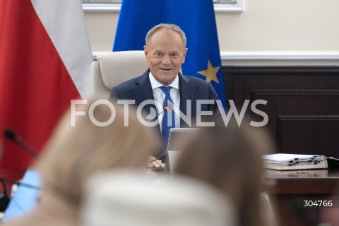  03.02.2026 WARSZAWA<br />POSIEDZENIE RADY MINISTROW<br />N/Z PREMIER DONALD TUSK<br /> 