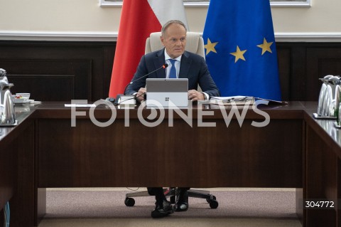  03.02.2026 WARSZAWA<br />POSIEDZENIE RADY MINISTROW<br />N/Z PREMIER DONALD TUSK<br /> 