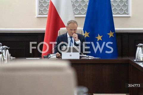  03.02.2026 WARSZAWA<br />POSIEDZENIE RADY MINISTROW<br />N/Z PREMIER DONALD TUSK<br /> 