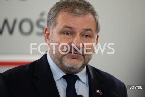  06.02.2026 WARSZAWA<br />KONFERENCJA PRASOWA MINISTRA SPRAWIEDLIWOSCI WALDEMARA ZURKA<br />N/Z WALDEMAR ZUREK<br />FOT. MARCIN BANASZKIEWICZ / FOTONEWS  