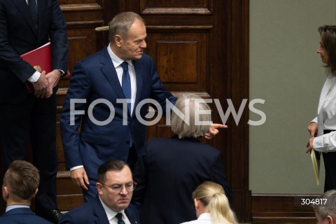  13.02.2026 WARSZAWA SEJM <br />POSIEDZENIE SEJMU RP<br />N/Z PREMIER DONALD TUSK<br /> 