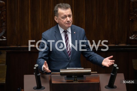  13.02.2026 WARSZAWA SEJM <br />POSIEDZENIE SEJMU RP<br />N/Z MARIUSZ BLASZCZAK<br /> 