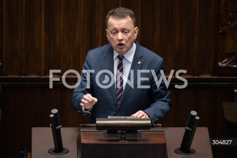 13.02.2026 WARSZAWA SEJM <br />POSIEDZENIE SEJMU RP<br />N/Z MARIUSZ BLASZCZAK<br /> 