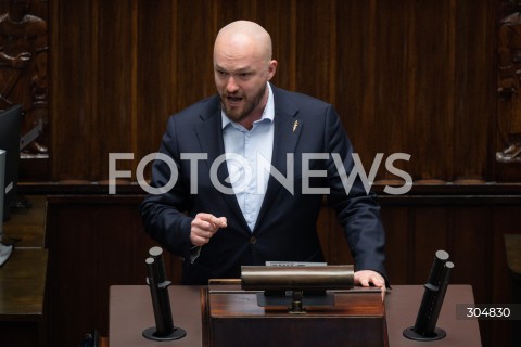  13.02.2026 WARSZAWA SEJM <br />POSIEDZENIE SEJMU RP<br />N/Z WITOLD TUMANOWICZ<br /> 