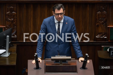  13.02.2026 WARSZAWA SEJM <br />POSIEDZENIE SEJMU RP<br />N/Z KONRAD FRYSZTAK<br /> 