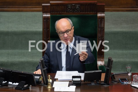  13.02.2026 WARSZAWA SEJM <br />POSIEDZENIE SEJMU RP<br />N/Z MARSZALEK WLODZIMIERZ CZARZASTY<br /> 