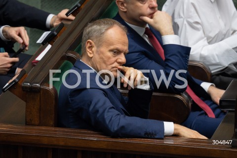  13.02.2026 WARSZAWA SEJM <br />POSIEDZENIE SEJMU RP<br />N/Z PREMIER DONALD TUSK<br /> 