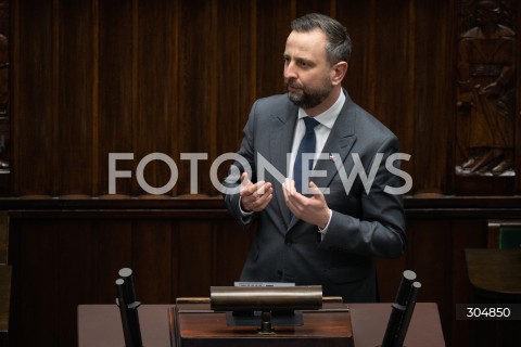  13.02.2026 WARSZAWA SEJM <br />POSIEDZENIE SEJMU RP<br />N/Z WLADYSLAW KOSINIAK KAMYSZ<br /> 