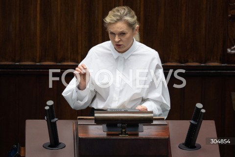  13.02.2026 WARSZAWA SEJM <br />POSIEDZENIE SEJMU RP<br />N/Z BARBARA NOWACKA<br /> 