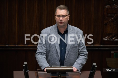  13.02.2026 WARSZAWA SEJM <br />POSIEDZENIE SEJMU RP<br />N/Z PRZEMYSLAW CZARNEK<br /> 