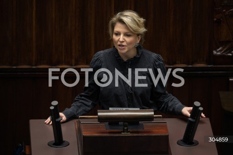  13.02.2026 WARSZAWA SEJM <br />POSIEDZENIE SEJMU RP<br />N/Z MONIKA ROSA<br /> 