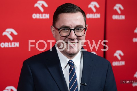  16.02.2026 WARSZAWA<br />KONFERENCJA PRASOWA ORLEN<br />N/Z MILOSZ MOTYKA<br /> 