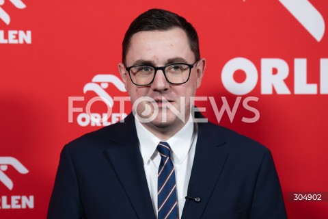  16.02.2026 WARSZAWA<br />KONFERENCJA PRASOWA ORLEN<br />N/Z MILOSZ MOTYKA<br /> 