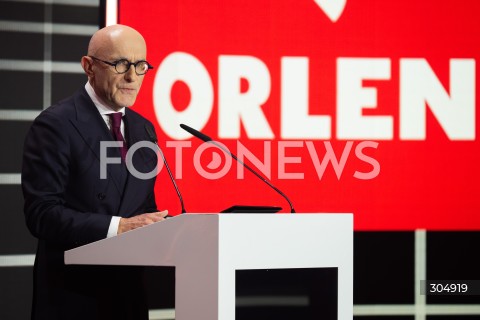  16.02.2026 WARSZAWA<br />KONFERENCJA PRASOWA ORLEN<br />N/Z IRENEUSZ FAFARA<br /> 