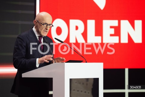  16.02.2026 WARSZAWA<br />KONFERENCJA PRASOWA ORLEN<br />N/Z IRENEUSZ FAFARA<br /> 