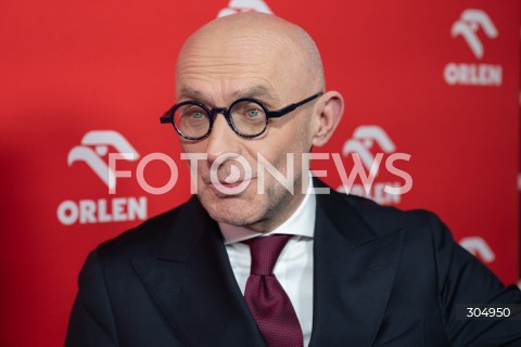  16.02.2026 WARSZAWA<br />KONFERENCJA PRASOWA ORLEN<br />N/Z IRENEUSZ FAFARA<br /> 