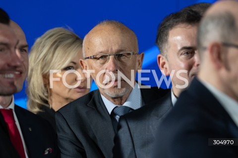  18.02.2026 WARSZAWA<br />KONFERENCJA POLSKA ROK PRZYSPIESZENIA<br />N/Z JANUSZ LEWANDOWSKI<br />FOT. MARCIN BANASZKIEWICZ/FOTONEWS  