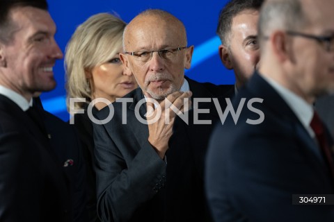  18.02.2026 WARSZAWA<br />KONFERENCJA POLSKA ROK PRZYSPIESZENIA<br />N/Z JANUSZ LEWANDOWSKI<br />FOT. MARCIN BANASZKIEWICZ/FOTONEWS  