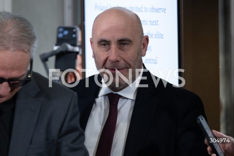  18.02.2026 WARSZAWA<br />KONFERENCJA POLSKA ROK PRZYSPIESZENIA<br />N/Z ADAM LESZKIEWICZ<br />FOT. MARCIN BANASZKIEWICZ/FOTONEWS  