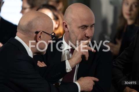  18.02.2026 WARSZAWA<br />KONFERENCJA POLSKA ROK PRZYSPIESZENIA<br />N/Z ADAM LESZKIEWICZ<br />FOT. MARCIN BANASZKIEWICZ/FOTONEWS  