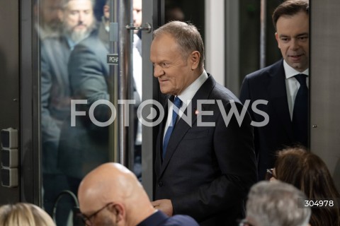  18.02.2026 WARSZAWA<br />KONFERENCJA POLSKA ROK PRZYSPIESZENIA<br />N/Z PREMIER DONALD TUSK<br />FOT. MARCIN BANASZKIEWICZ/FOTONEWS  