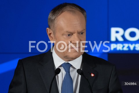  18.02.2026 WARSZAWA<br />KONFERENCJA POLSKA ROK PRZYSPIESZENIA<br />N/Z PREMIER DONALD TUSK<br />FOT. MARCIN BANASZKIEWICZ/FOTONEWS  