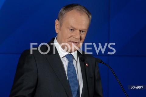  18.02.2026 WARSZAWA<br />KONFERENCJA POLSKA ROK PRZYSPIESZENIA<br />N/Z PREMIER DONALD TUSK<br />FOT. MARCIN BANASZKIEWICZ/FOTONEWS  
