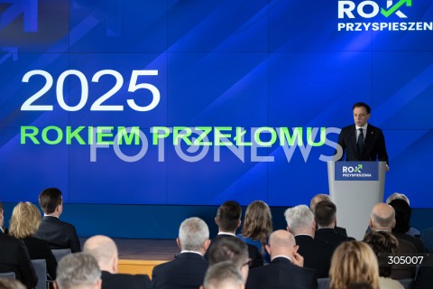  18.02.2026 WARSZAWA<br />KONFERENCJA POLSKA ROK PRZYSPIESZENIA<br />N/Z ANDRZEJ DOMANSKI<br />FOT. MARCIN BANASZKIEWICZ/FOTONEWS  