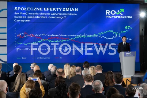  18.02.2026 WARSZAWA<br />KONFERENCJA POLSKA ROK PRZYSPIESZENIA<br />N/Z ANDRZEJ DOMANSKI<br />FOT. MARCIN BANASZKIEWICZ/FOTONEWS  