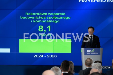  18.02.2026 WARSZAWA<br />KONFERENCJA POLSKA ROK PRZYSPIESZENIA<br />N/Z ANDRZEJ DOMANSKI<br />FOT. MARCIN BANASZKIEWICZ/FOTONEWS  
