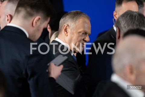  18.02.2026 WARSZAWA<br />KONFERENCJA POLSKA ROK PRZYSPIESZENIA<br />N/Z PREMIER DONALD TUSK<br />FOT. MARCIN BANASZKIEWICZ/FOTONEWS  