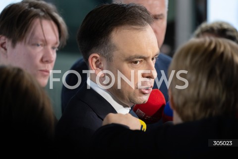  18.02.2026 WARSZAWA<br />KONFERENCJA POLSKA ROK PRZYSPIESZENIA<br />N/Z ANDRZEJ DOMANSKI<br />FOT. MARCIN BANASZKIEWICZ/FOTONEWS  