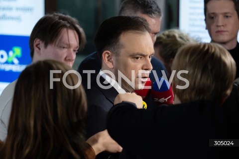  18.02.2026 WARSZAWA<br />KONFERENCJA POLSKA ROK PRZYSPIESZENIA<br />N/Z ANDRZEJ DOMANSKI<br />FOT. MARCIN BANASZKIEWICZ/FOTONEWS  