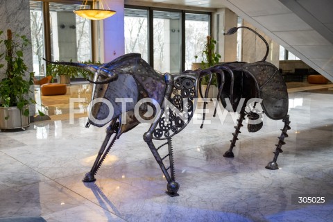  18.02.2026 WARSZAWA<br />KONFERENCJA POLSKA ROK PRZYSPIESZENIA<br />N/Z BYK GIELDA PAPIEROW WARTOSCIOWYCH<br />FOT. MARCIN BANASZKIEWICZ/FOTONEWS  