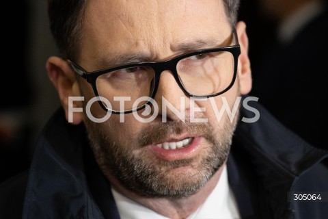  23.02.2026 WARSZAWA<br />KONFERENCJA PRASOWA EUROPOSLOW PIS<br />N/Z DANIEL OBAJTEK<br />FOT. MARCIN BANASZKIEWICZ/FOTONEWS  