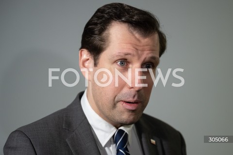  23.02.2026 WARSZAWA<br />KONFERENCJA PRASOWA EUROPOSLOW PIS<br />N/Z TOBIASZ BOCHENSKI<br />FOT. MARCIN BANASZKIEWICZ/FOTONEWS  