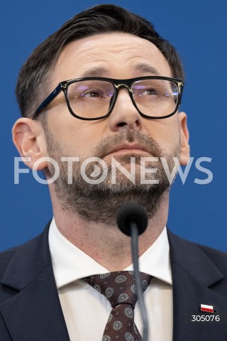  23.02.2026 WARSZAWA<br />KONFERENCJA PRASOWA EUROPOSLOW PIS<br />N/Z DANIEL OBAJTEK<br />FOT. MARCIN BANASZKIEWICZ/FOTONEWS  