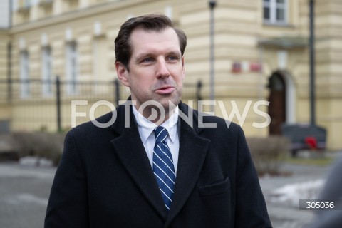  23.02.2026 WARSZAWA<br />KONFERENCJA PRASOWA TOBIASZA BOCHENSKIEGO<br />N/Z TOBIASZ BOCHENSKI<br />FOT. MARCIN BANASZKIEWICZ/FOTONEWS  