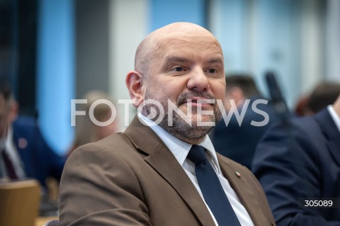  25.02.2026 WARSZAWA<br />POSIEDZENIE SEJMOWEJ KOMISJI PRAW CZLOWIEKA I SPRAWIEDLIWOSCI<br />N/Z MARIUSZ GOSEK<br /> 